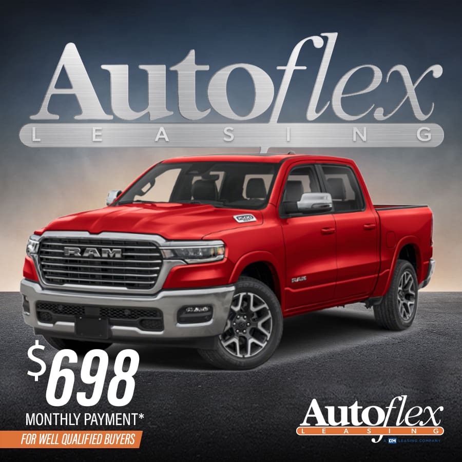 2025 Ram 1500 Laramie Crew Cab 4X4 with Panoramic Sunroof, Southwest Edition