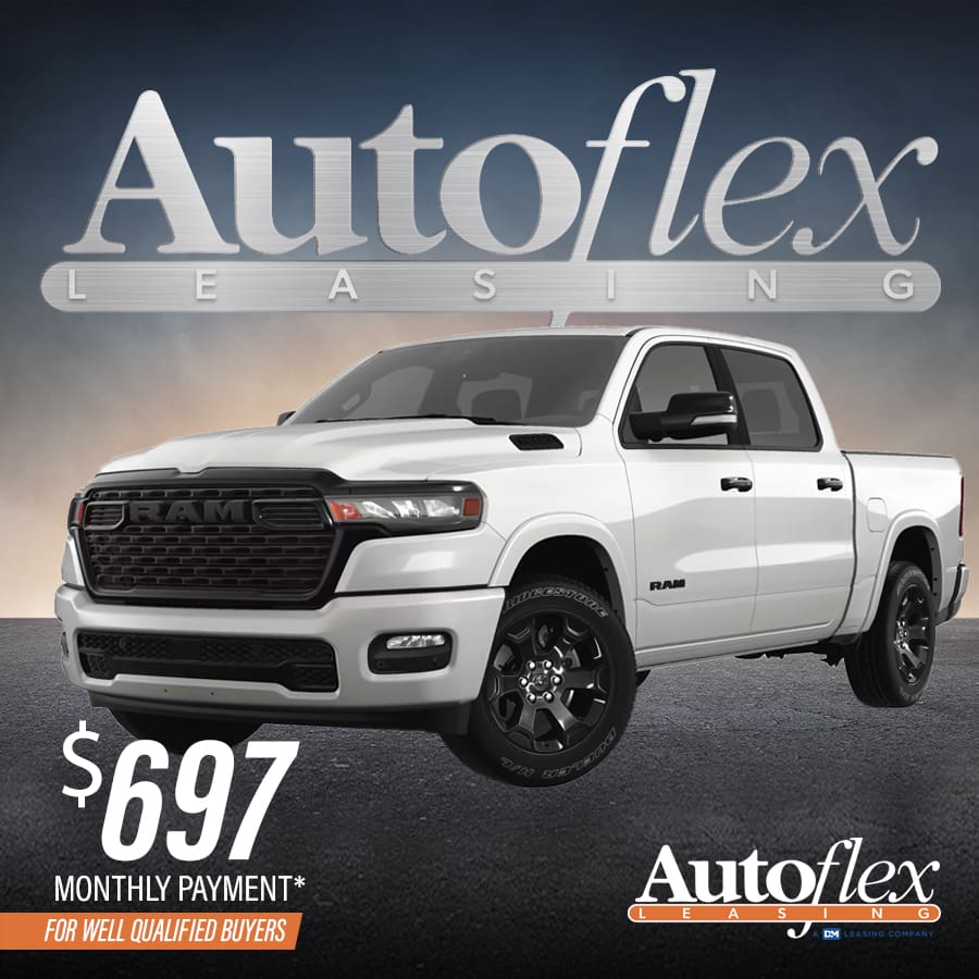 2025 Ram 1500 Lone Star Crew Cab 4X4 with Sport Appearance, Customer Preferred Package