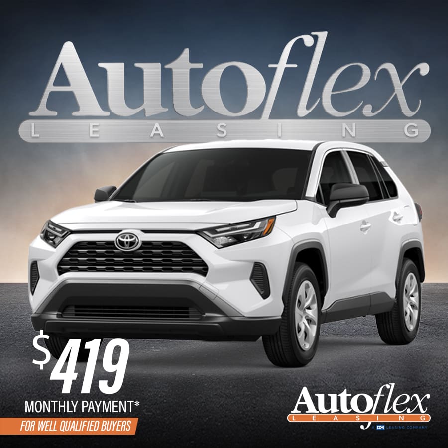 2025 Toyota Rav4 LE with Blackout Package, 17” Alloy Wheels